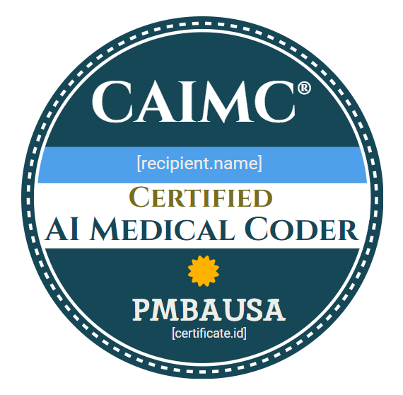 CAIMC Certificate