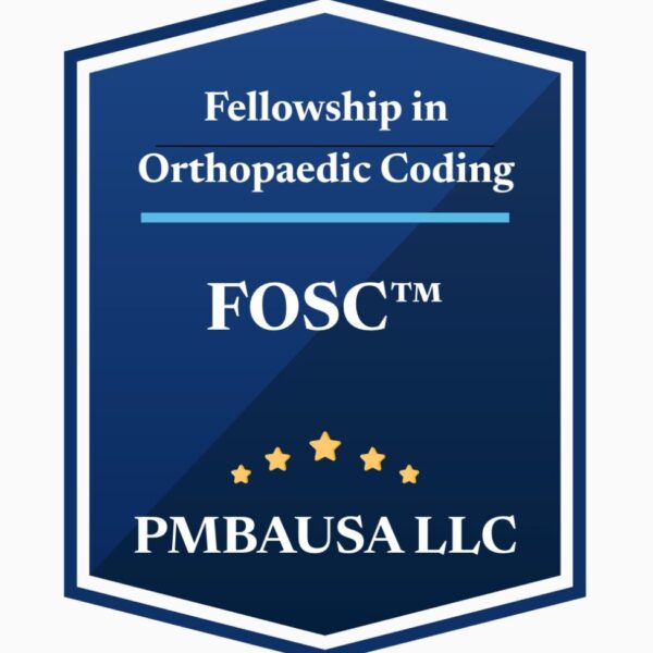 FOSC™ – Fellowship in Orthopaedic Coding