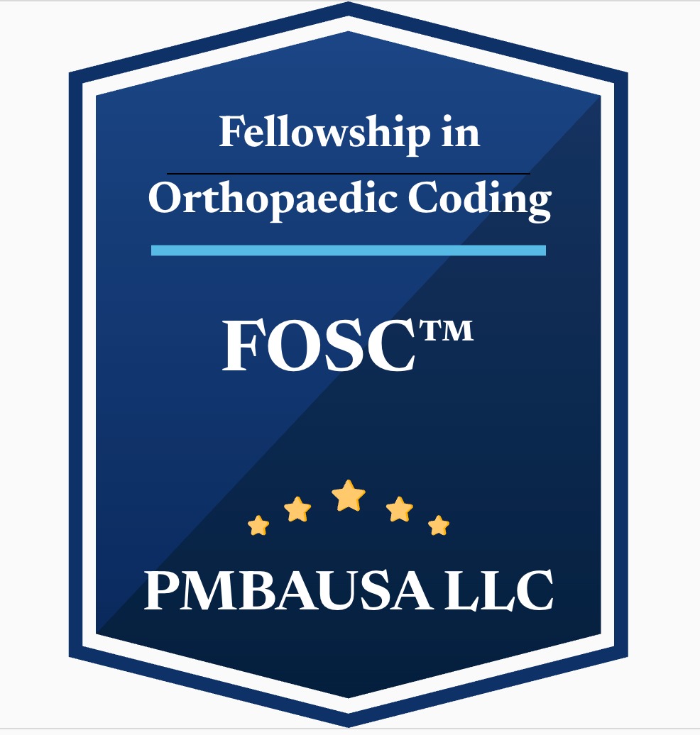 FOSC™ – Fellowship in Orthopaedic Coding